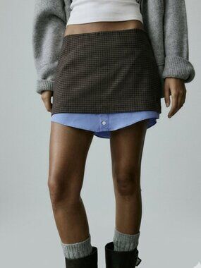 Zara Layered Mini Skirt